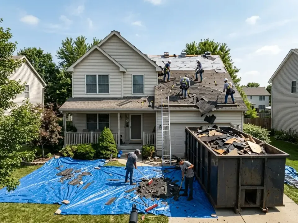 roof-replacement-debris-remova-004 — frequently asked questions, Cheapest Dumpster Rentals in University Park, TX
